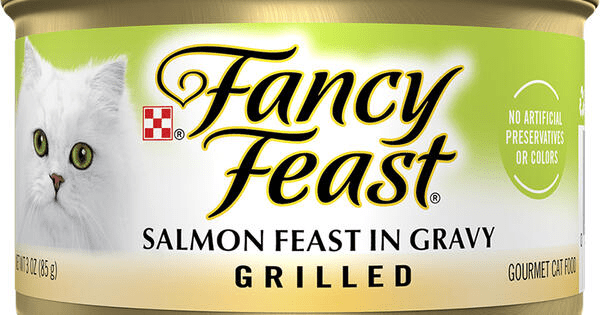 Fancy Feast Grilled Salmon Feast In Gravy Gourmet